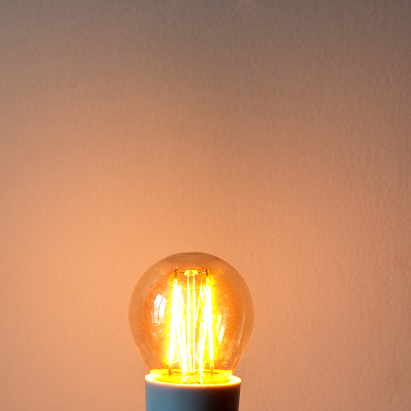 Gold Tint G16 E26/E27 2W LED Vintage Antique Filament Light Bulb, 25W Equivalent, 4-Pack, AC100-130V or 220-240V Gold Tint G16 E26/E27 2W LED Vintage Antique Filament Light Bulb, 25W Equivalent, 4-Pack, AC100-130V or 220-240V